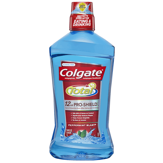  Colgate Total Advanced Pro-Shield Alcohol Free Mouthwash, Antibacterial Formula