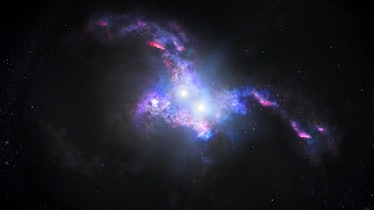 galaxy with two neutron stars