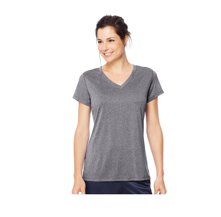 Hanes Sport Women's Cool DRI Performance V-Neck Tee