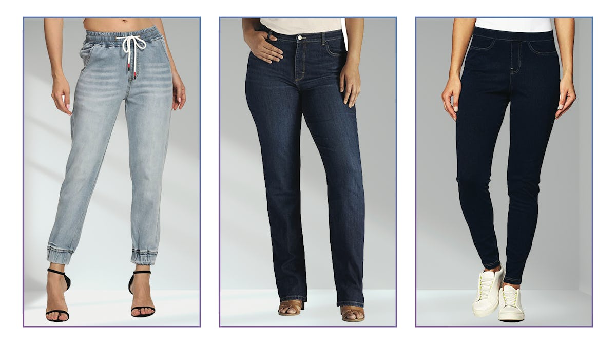 best jeans for smaller waist bigger thighs