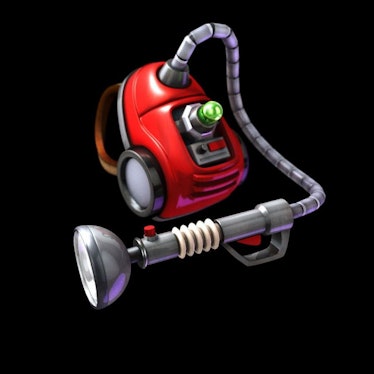 Poltergust 3000 from Luigi's Mansion.