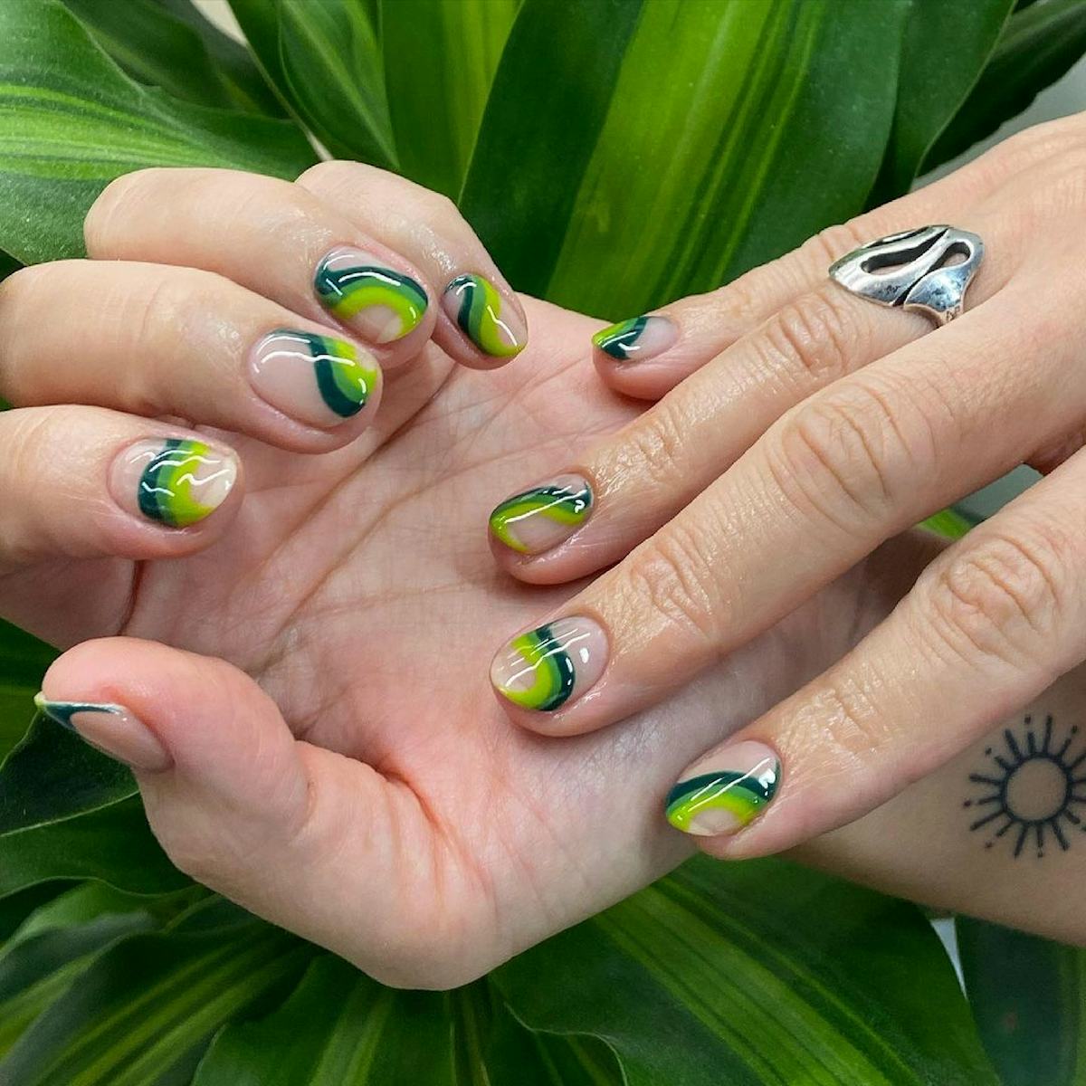 Sage Green Nails Are 2021's Mani Trend Sage Green Nails Are 2021'S Mani Trend