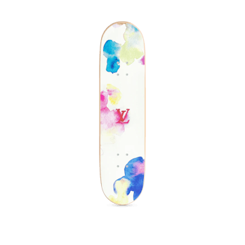 Louis Vuitton Virgil Abloh Neon LV Monogram Skateboard 118lv26
