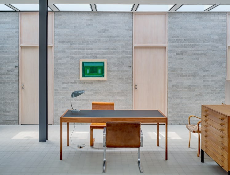 Installation view of BassmanFellows: Modern in Your Life - Design and Art at the Schlumberger Buildi...