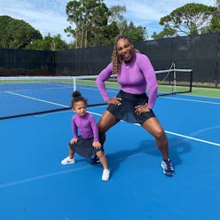 Serena Williams and Her Daughter Olympia Ohanian Wore the Cutest Matching Outfits
