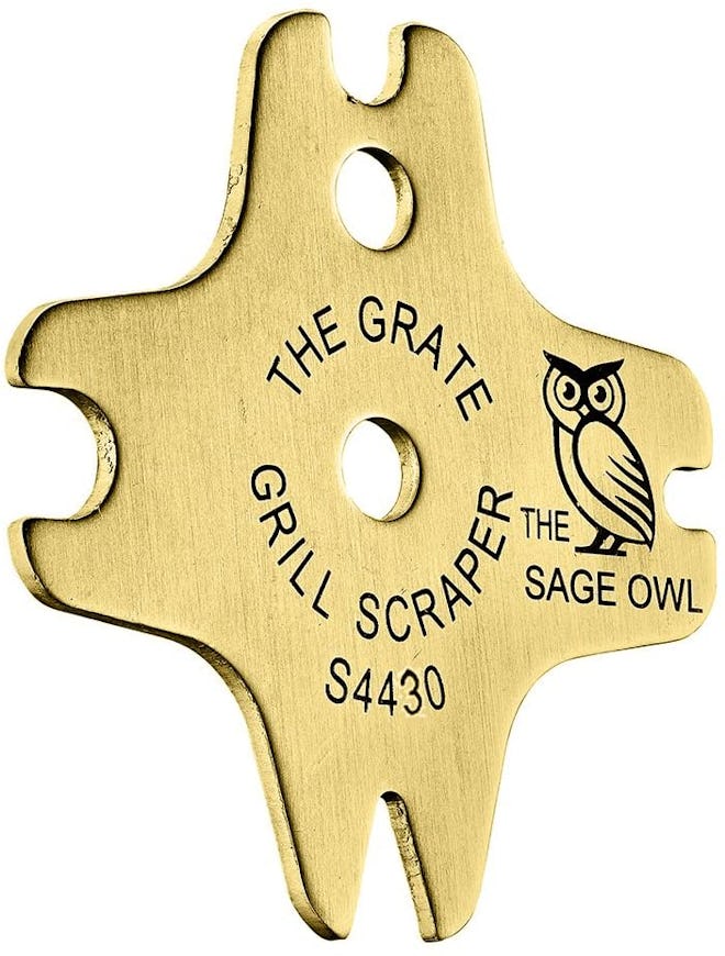 The Sage Owl Brass Grill Cleaner