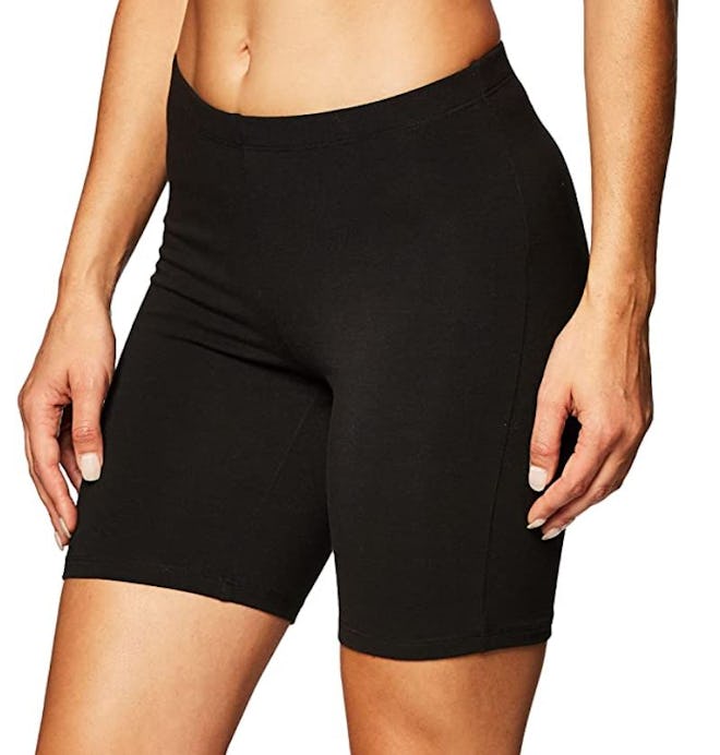 Hanes Stretch Jersey Bike Short