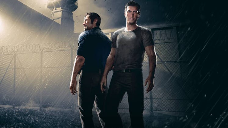 a way out game art