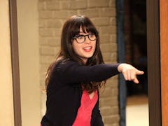 Zooey Deschanel made her TikTok debut by referencing 'New Girl.'