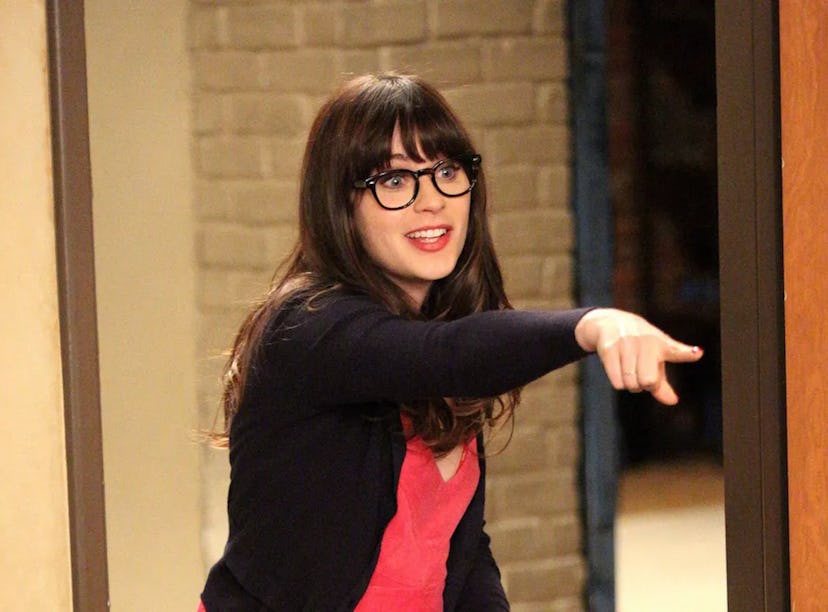 Zooey Deschanel made her TikTok debut by referencing 'New Girl.'