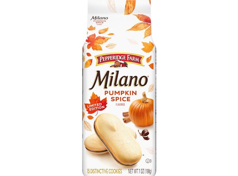 Here's where to buy Pumpkin Spice Milano Cookies for a fall treat.