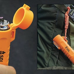 windproof lighter in use