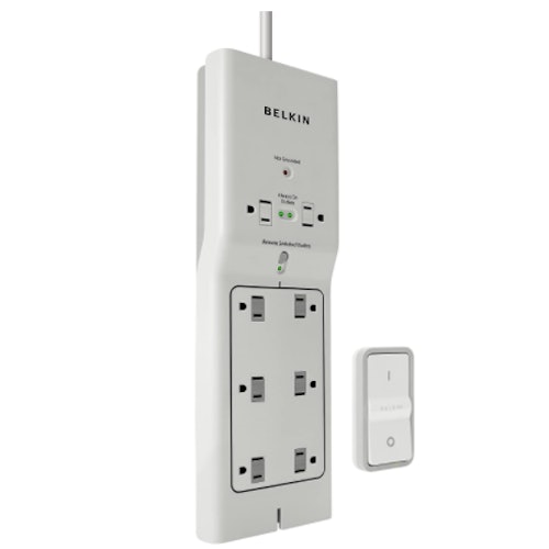Belkin 8-Outlet Conserve Switch Surge Protector