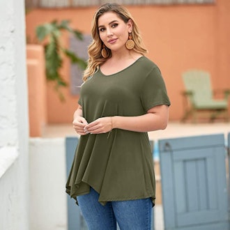 LARACE V-Neck Tunic Top