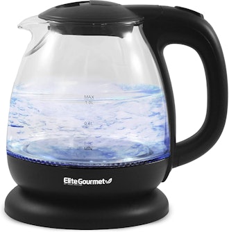 Elite Gourmet Electric LED Glass Kettle