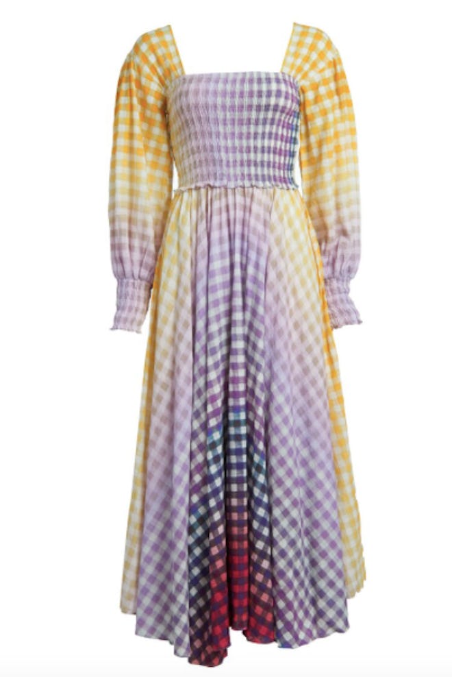 Eva Dress In Cosmic Gingham