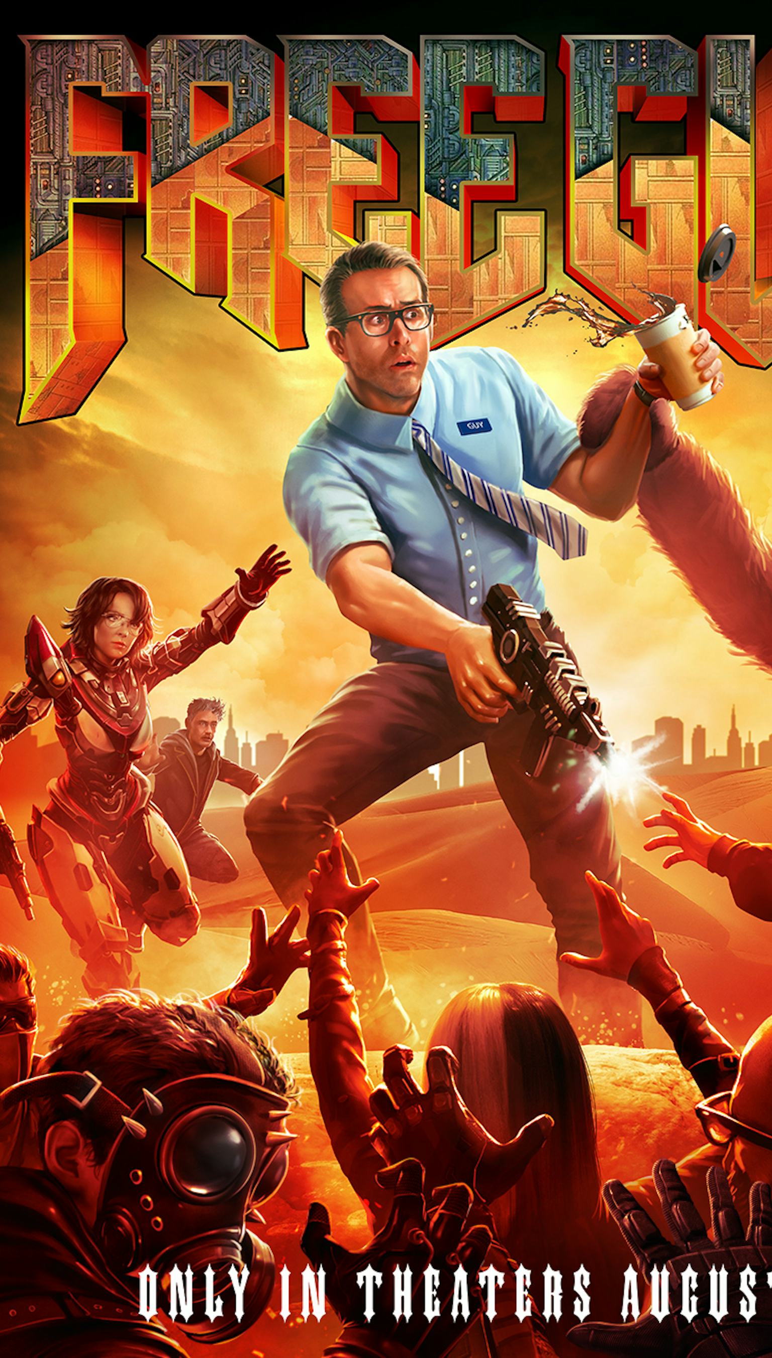 Look: 8 incredible 'Free Guy' posters spoof classic video games