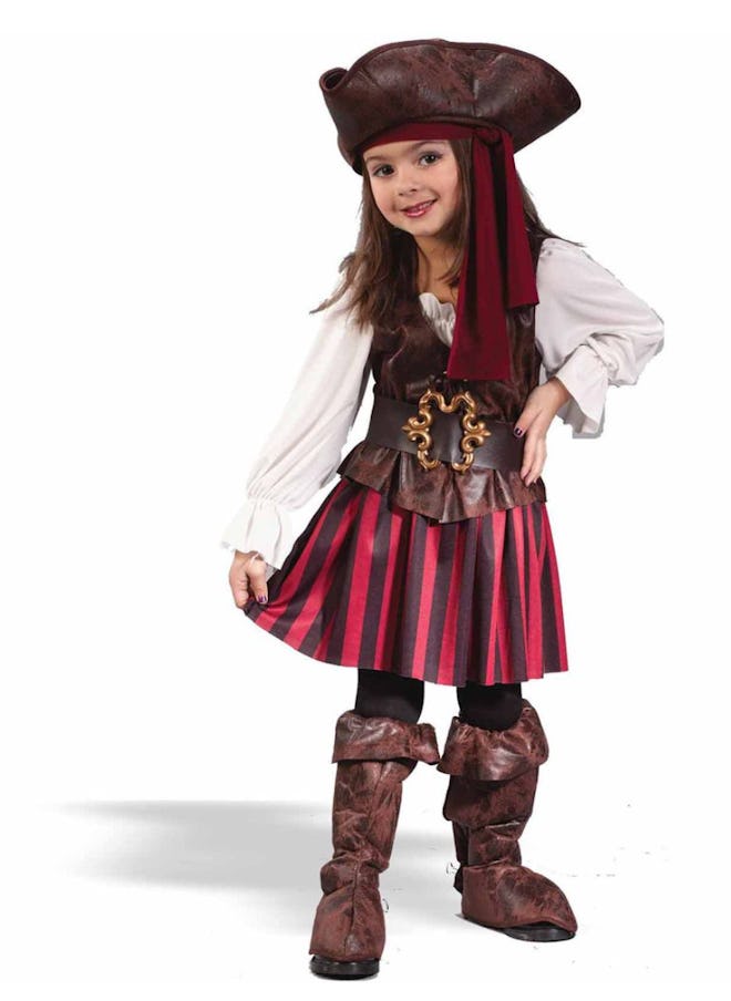 Pirate Toddler Girl Halloween Costume 