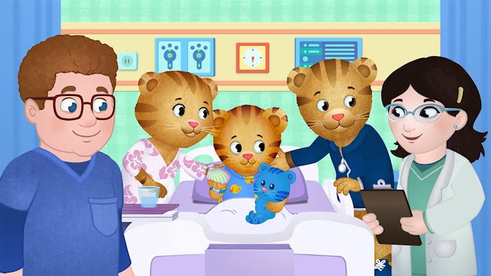 Daniel Tiger meets the doctor who will perform his operation in a brand new episode of 'Daniel Tiger...
