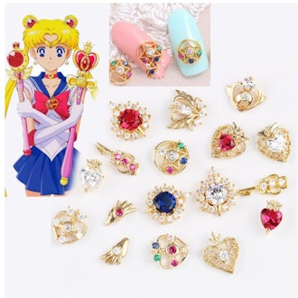 Sailor Moon Cosplay Nail Stickers