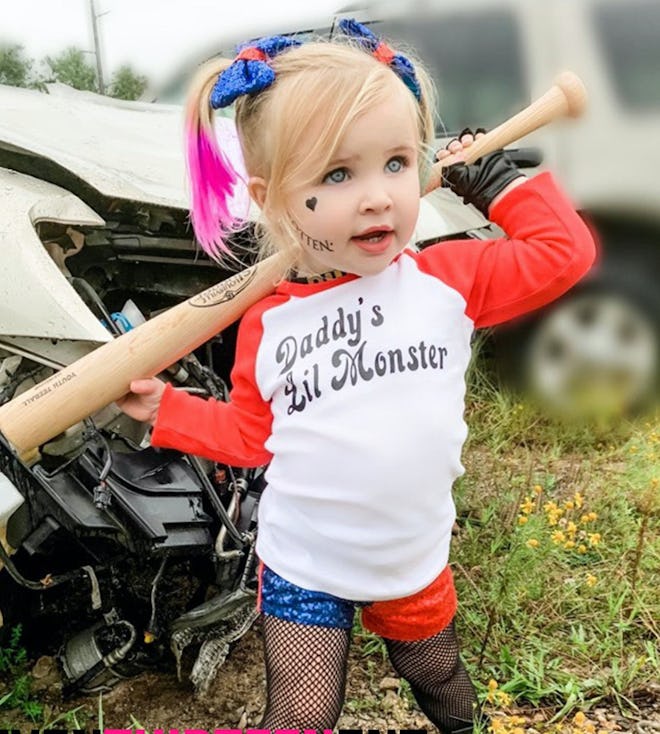 Harley Quinn Toddler Girl Costume