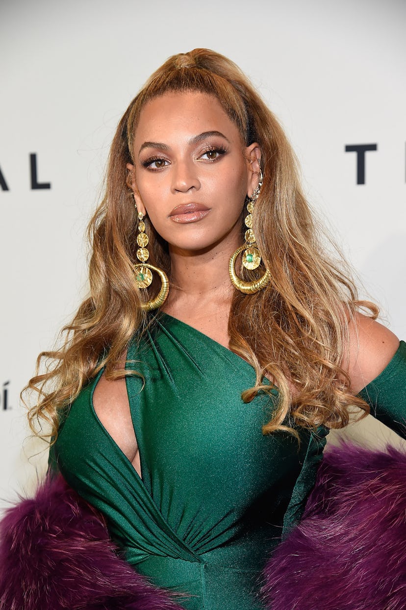 Beyoncé attends TIDAL X: Brooklyn at Barclays Center on October 17, 2017.