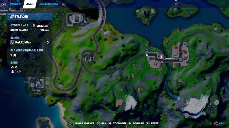fortnite superman phone booth location 4 map