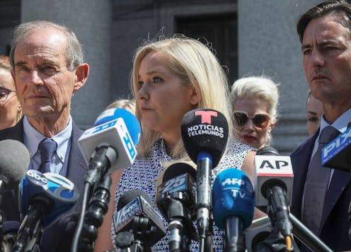 Virginia Giuffre at press conference