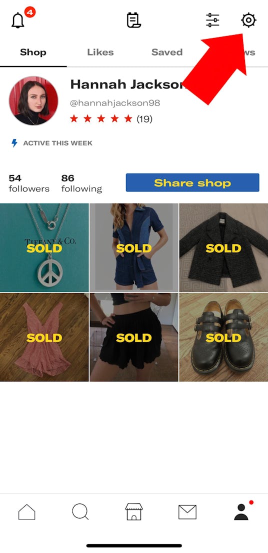 How to delete your Depop account.