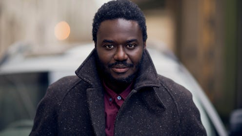 Babou Ceesay as Professor Wolfe Kinteh in Sky's Wolfe