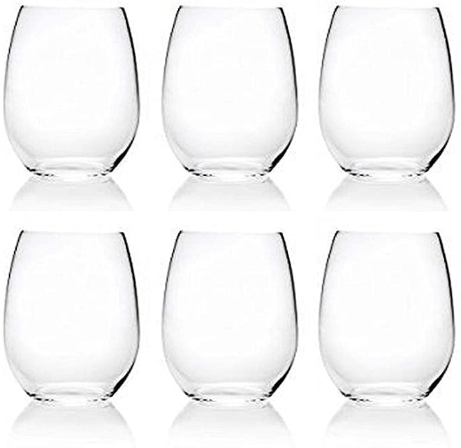 XINGUO PLASTIC Acrylic Stemless Wine Glasses