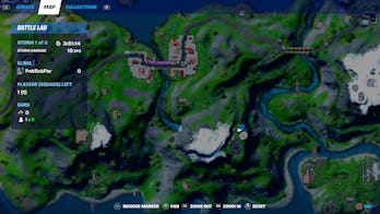 fortnite week 10 alien artifact location 2 map