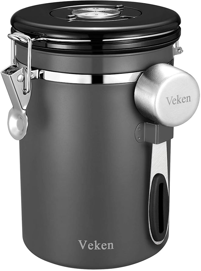 Veken Coffee Canister, 22-Ounce 