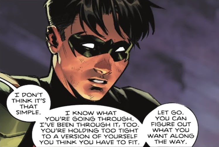 Detective Williams telling Tim it’s okay to not know who you are in Urban Legends #6.