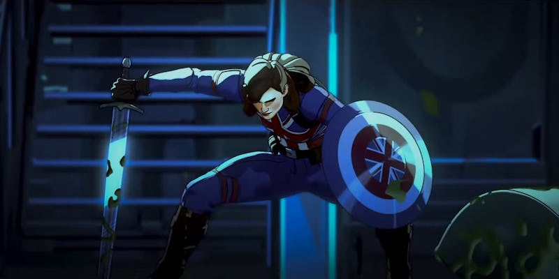 Peggy Carter as Captain America in Marvel's What If TV show