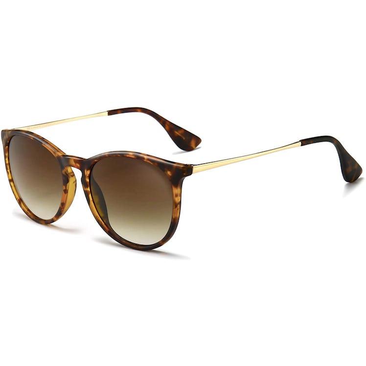 SUNGAIT Retro Round Sunglasses