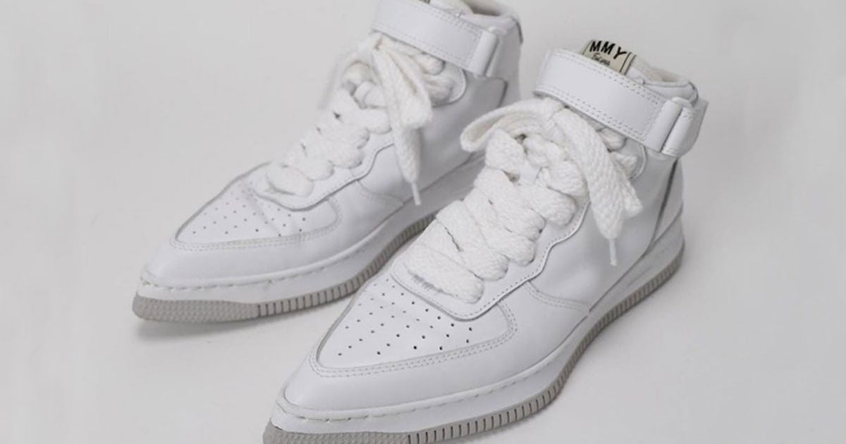 These bizarre pointed-toe Nike Air Force 1 shoes will blow your mind