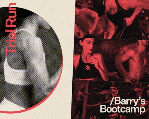 Training photos of TrialRun at Barry's bootcamp