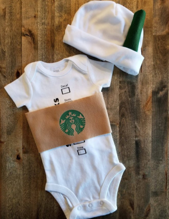 Baby Starbucks coffee Halloween costume