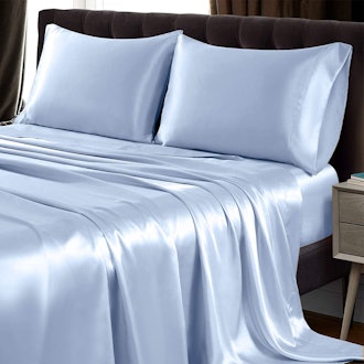 SiinvdaBZX Satin Sheet Set 