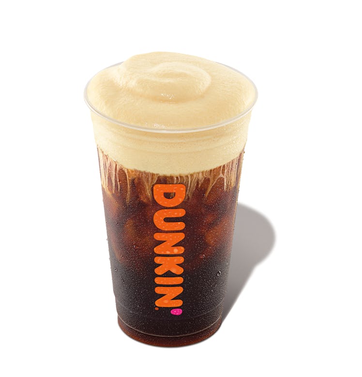 Dunkin's Pumpkin Cream Cold Brew caffeine count is impressive.