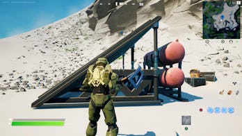 fortnite week 10 alien artifact location 3 gameplay