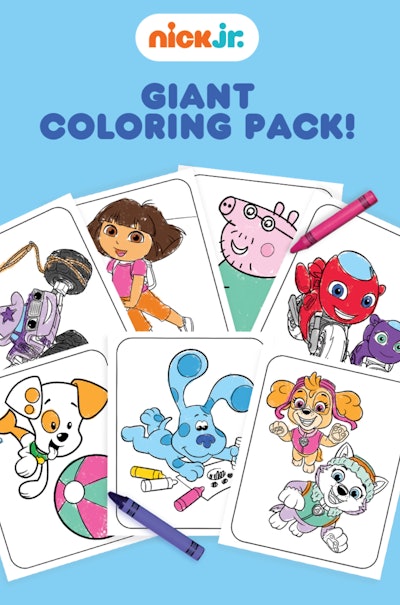 Nick Jr. Giant Coloring Pack 