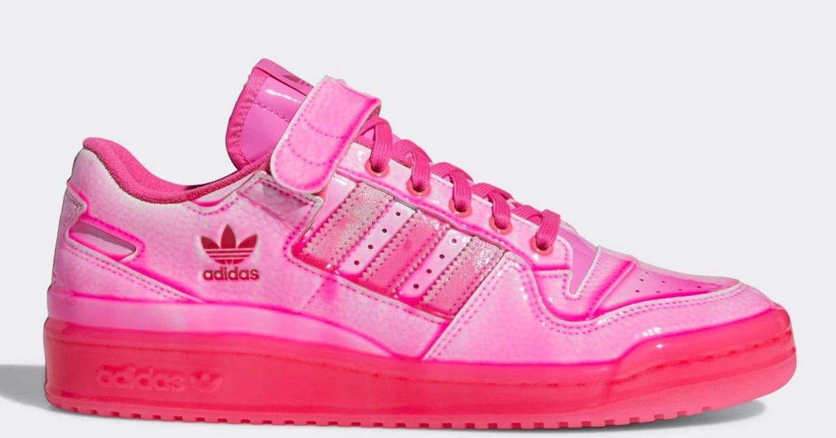 Адидас черно розовые. Adidas Jeremy Scott розовые. Adidas Jeremy Scott Pink. Adidas forum Low 84 розовые.