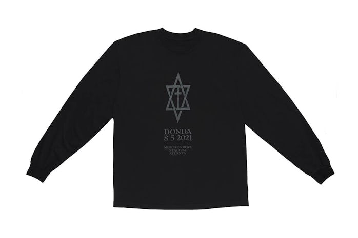 kanye west yeezy donda listening party merchandise atlanta fashion