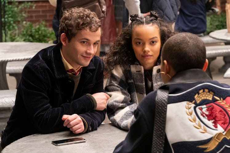 Eli Brown, Whitney Peak in 'Gossip Girl'