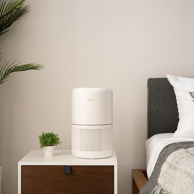 This air purifier for dust mites is a budget-friendly option that's great for small rooms.