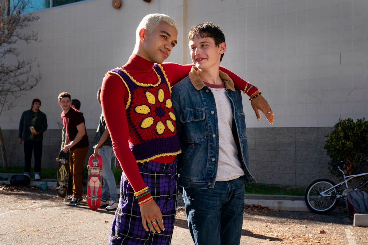 Justice Smith and Uly Schlesinger in Genera+ion.