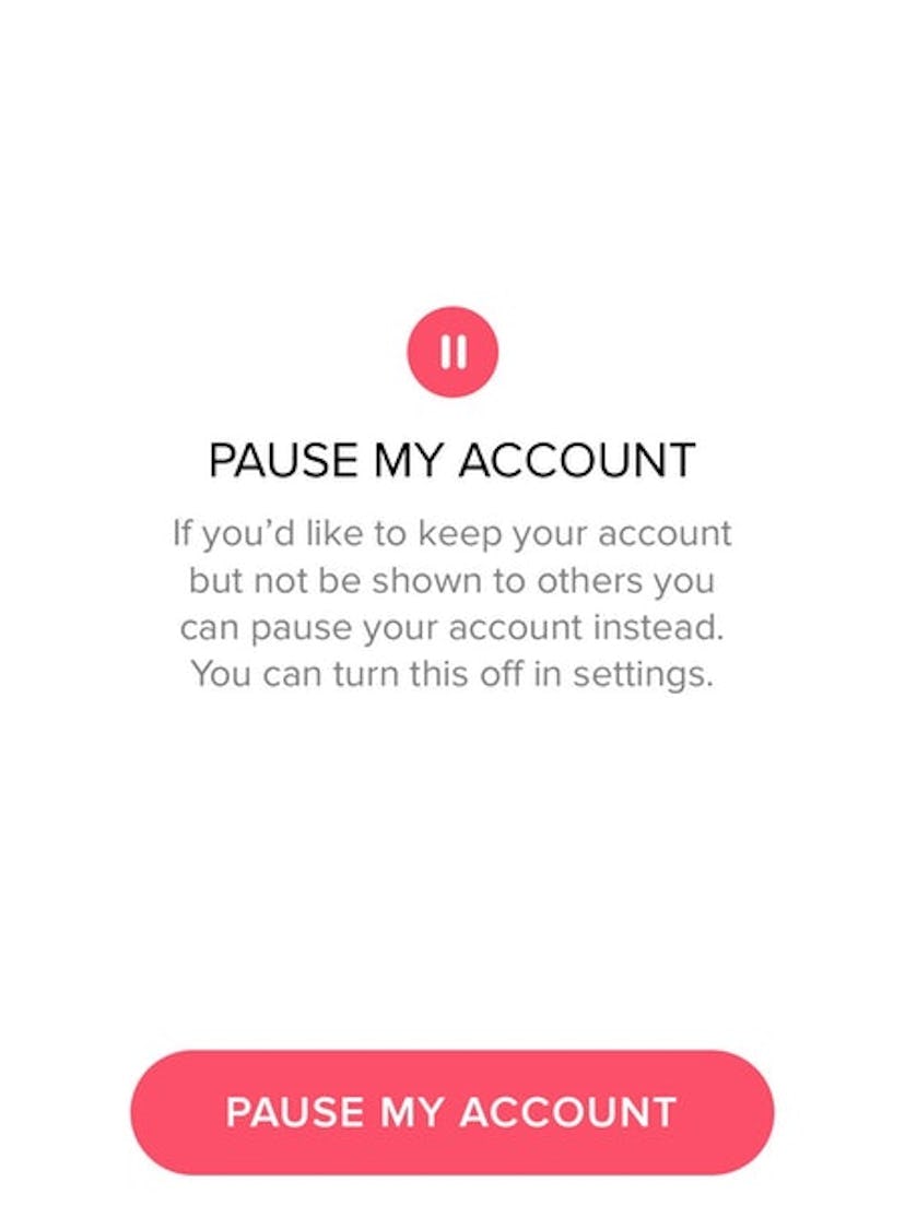 How To Delete Your Tinder Account (& Pause Or Hide It)