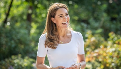 Catherine, Duchess of Cambridge hears from families and key organisations about the ways in which pe...